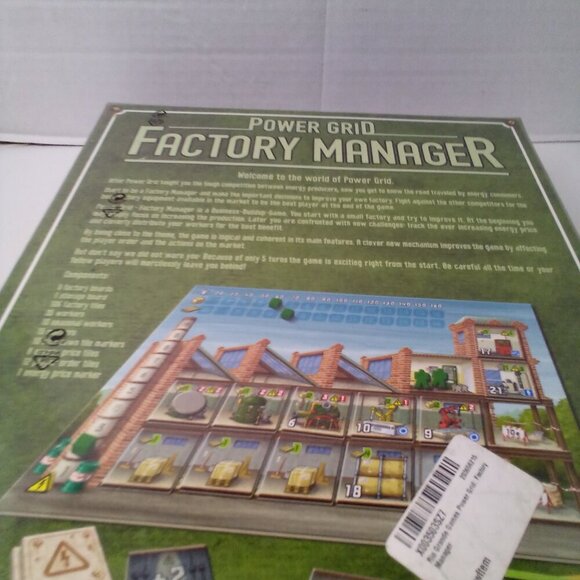 Power Grid Factory Manager Friedemann Friese Board Game Rio Grande Games - Picture 8 of 9